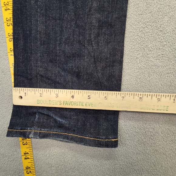 Levis Made & Crafted Tack Slim Jeans Mens Dark Wash Blue Slim Tapered Fits 32x32 - Picture 5 of 16